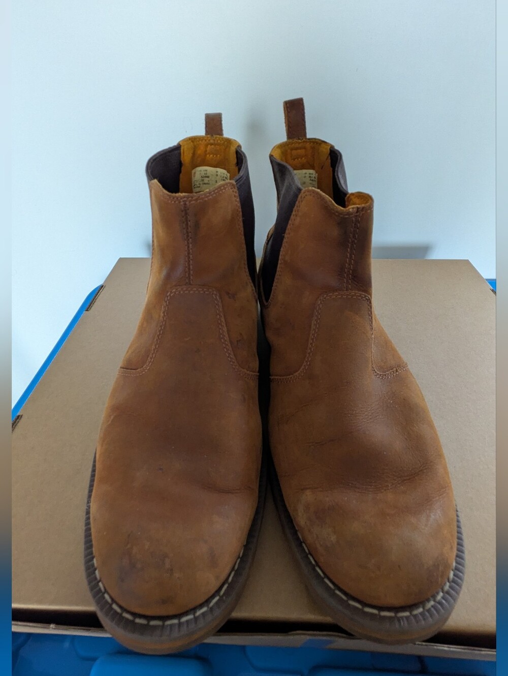 Mens Timberland Redwood Falls Chelsea Boot US Size 10 - Rust